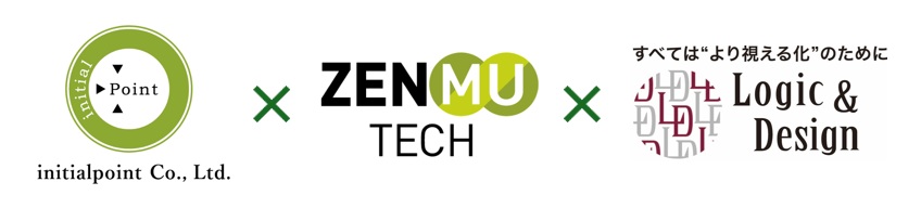 ロジックアンドデザイン、イニシャルポイント、ZenmuTech
