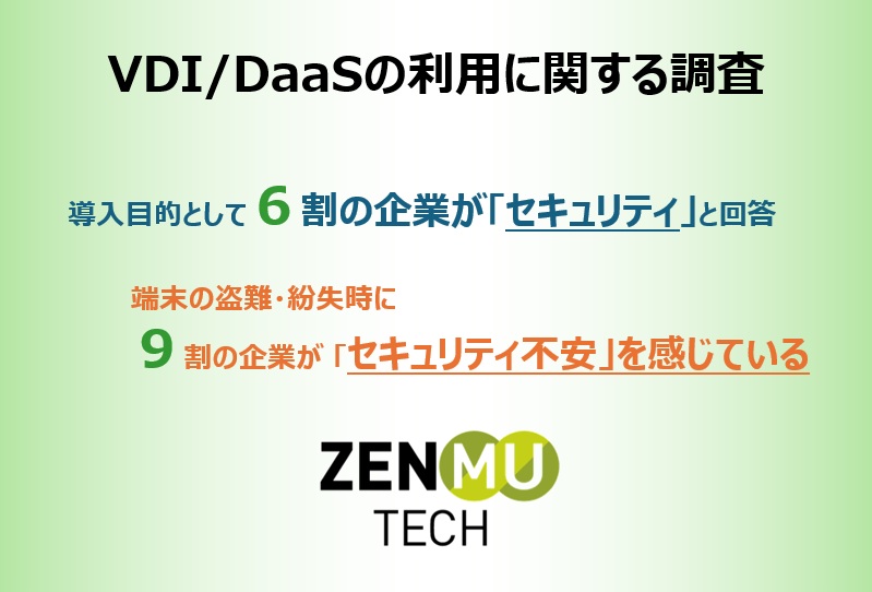 VDI/DaaS Survey